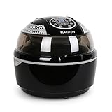 Klarstein VitAir Heißluftfritteuse Fritteuse, 1400 Watt, fett-frei Frittieren + Backen +...