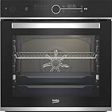 Beko BBIS13400XMSE Einbau-Backofen mit 15 Heizarten, 72 l Garraum-Volumen,...