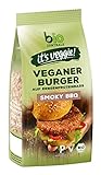 biozentrale Veganer Burger Smoky BBQ 170 g ca. 4 Burger, vegane Fleisch-Alternative aus...