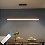 Klighten Led Dimmbar Pendelleuchte Esstisch 3000K-6000K, 100Cm/36W,...