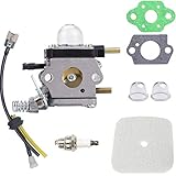 ZAMDOE C1U-K54A Vergaser für 2-Takt Mantis 7222 7222E 7222M 7225 7230 7234 7240...