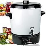 DMS® 27L Einkochautomat Einkochtopf Glühweintopf Heißgetränkeautomat...
