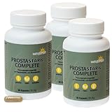 Wellpursan Prostastark Complete – 3 x 90 Stück Prostata Kapseln mit Kürbiskernpulver,...