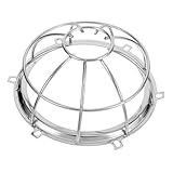 WATIIFUFU Schutzabdeckung aus Metall Langlebiger Sprinkler Rauchmelder Schutzkäfig...