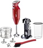 bamix Stabmixer Set M200 Chef's favorite inkl. Ständer, 1 Becher, 3 Aufsteckteile,...