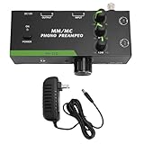 Mm Mc Phono-Vorverstärker, Plattenspieler-Vorverstärker mit 3,5-mm-Kopfhörerausgang und...