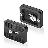 UTEBIT PU-50 Schnellwechselplatte Adapter, 2 Stück Quick Release Plate, Kamera Stativ...