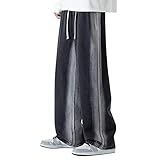 Herren Jeans Baggy Hip Hop Jeanshose Straight Leg Jeans Casual Vintage Stretch Regular Fit...