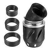 VekAuto Motorrad-Luftfilter, 26/35/42/48mm ID 140x700mm Universal für Motorrad ATV,...