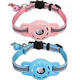 Diyife Airtag Katzenhalsband, [2er Pack] Reflektierend GPS Leichte Tracker...