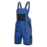 CXS Herren Shorts Arbeitshosen kurzen Latzhose 100% Baumwolle Arbeitsshorts...