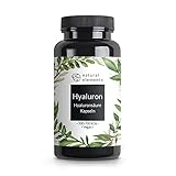 Hyaluronsäure Kapseln - Hochdosiert mit 500mg Hyaluron - 500-700 kDa - 90...