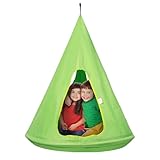 VEVOR Hängehöhle ø 100 x 132 cm Hängesessel 113 kg Tragfähigkeit...