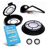 DL-pro 2-er Set Nachfüllbare Kaffeepads für Melitta 180424 Permanent Padfilter...