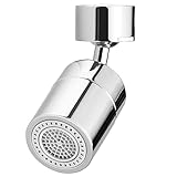 Spurtar Wasserhahn Aufsatz 2-Strahlen Wassersparer für Wasserhahn Perlator M24 /22/20...