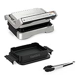 Tefal OptiGrill 4in1, Inkl. Grillzange, Aufklappbarer Kontaktgrill, 9 Programme,...