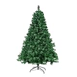 Homewit künstliche Weihnachtsbaum 150 cm (Ø ca. 75 cm), künstliche grüne...