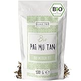 Weißer Tee Bio - Pai Mu Tan I 100 Gramm Weisser tee lose Bio I Organic White Tea by KLUIZ...