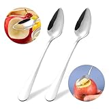 2 Stück Grapefruitlöffel,Kiwi Spoon,Löffel Mit Zacken,Kiwi...