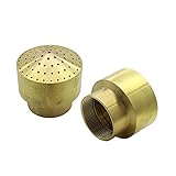 FEROLAN Düsenkopf 1pc Messing Firework-Typ-Wassersäule-Streufontänendüsen...