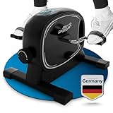 Juskys Pedaltrainer Sportivo - leiser Heimtrainer, Fitnessgerät, Senioren, Armtrainer,...