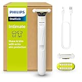 Philips OneBlade Intimate - Elektrischer Intimrasierer und Intimtrimmer für Frauen und...