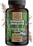 Schwarzer Knoblauch -1500mg je Tagesdosis- WICHTIG: 25:1 Extrakt (=37500mg...