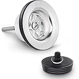 Siphonly Edelstahl Ablaufventil für Waschbecken 1 1/4' - Universal...