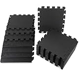 ALPIDEX Unterlegmatte Turnmatte 1,95 m² Bodenschutz Matte 21 Stück 30 x 30 x 1 cm...