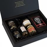 Lussiero Geschenkbox - Trüffel-Luxus - Geschenkset aus Trüffelsaucen, Trüffelbutter,...