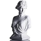 XMGZQ Artemis griechische deko Statue,griechische Göttin büste Kopf Aphrodite...