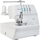 ROLD GT900 Overlock Nähmaschine mit Abfallbehälter | Bequemes Einfädeln und...