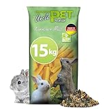 Eggersmann Uncle Pet 15 kg Kaninchenfutter - Premium Kaninchen Müsli - Kaninchen Futter...
