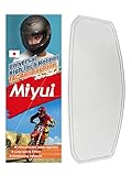 Miyui Japan Motorrad Helm Antibeschlag Folie, Motorradhelm-Visier, Universal-Visierschutz,...