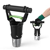 GARDTECH Blumenzwiebelpflanzer, Auslöseautomatik und 12.7CM Tiefenskala,Zwiebelpflanzer,...