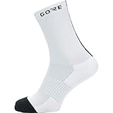 GORE WEAR M Unisex Thermo Socken, Größe: 41-43, Farbe: Weiß/Schwarz