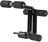 Bad Company optionales Zubehör für die Hantelbank BCA-49 I Beinstrecker und -beuger für...