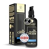 BIO Hyaluron Creme Gesicht hochdosiert 100ml + Arganöl + Aloe Vera + Kokosöl • 100%...