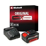 Original Einhell Starter Kit 4,0 Ah Akku und Ladegerät Power X-Change (Li-Ion, 18 V, 75...