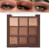 Lilbitty Nude Brown Eyeshadow Palette, Rose Gold und Dark Brown Bronze, Highly...