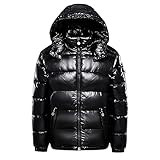 Warme Daunenjacken für Herren, einfarbig, Winterjacke, Schnee-Daunenjacken,...