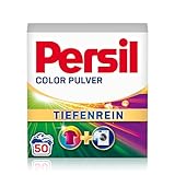 Persil Color Pulver Tiefenrein Waschmittel (50 Waschladungen), Colorwaschmittel für reine...