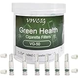VOVCIG 50PCS Zigarettenfilter Erweiterter Filter mit dreifacher erweiterter...