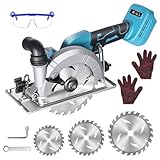 Bürstenlose Mini Kreissäge, blayram mini kreissäge akku für Makitta 18 V...