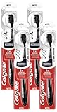Colgate Zahnbürste 360° Aktivkohle,1 Stück – mit mittelharten Borsten und...