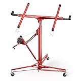 Wiltec XXL Plattenheber bis max. 68 kg, Höhe 140-350 cm, max. Breite 2,90 m, Trockenbau...