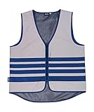 ABUS Warnweste Lumino Urban Vest - voll reflektierende Sicherheitsweste für bessere...