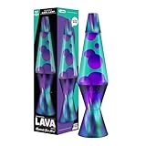 LAVA® - Lampe Aurora Borealis 2047, lila wachs, blaugrüne flüssigkeit,...