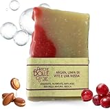 Antiche Bolle - Natürliche feste Seife mit Olivenöl, Argan- und Weinlippe - Handseife...