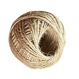 SUNGOOYUE Juteseil, Langlebiges DIY-Bastelseil Zur Dekoration, Vintage-Pflanzenfaser Zum...